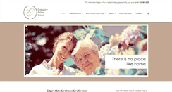 Desktop Screenshot of calgaryeldercare.com